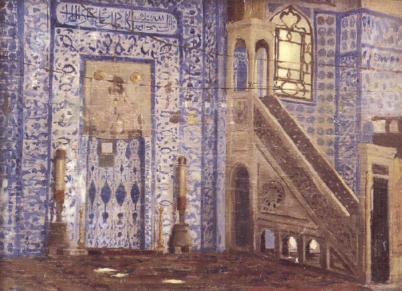 Jean-Leon Gerome Interior of a Mosque